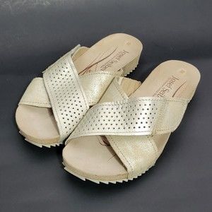 Joseph Seibel Angie Slide wedge sandals sz 37